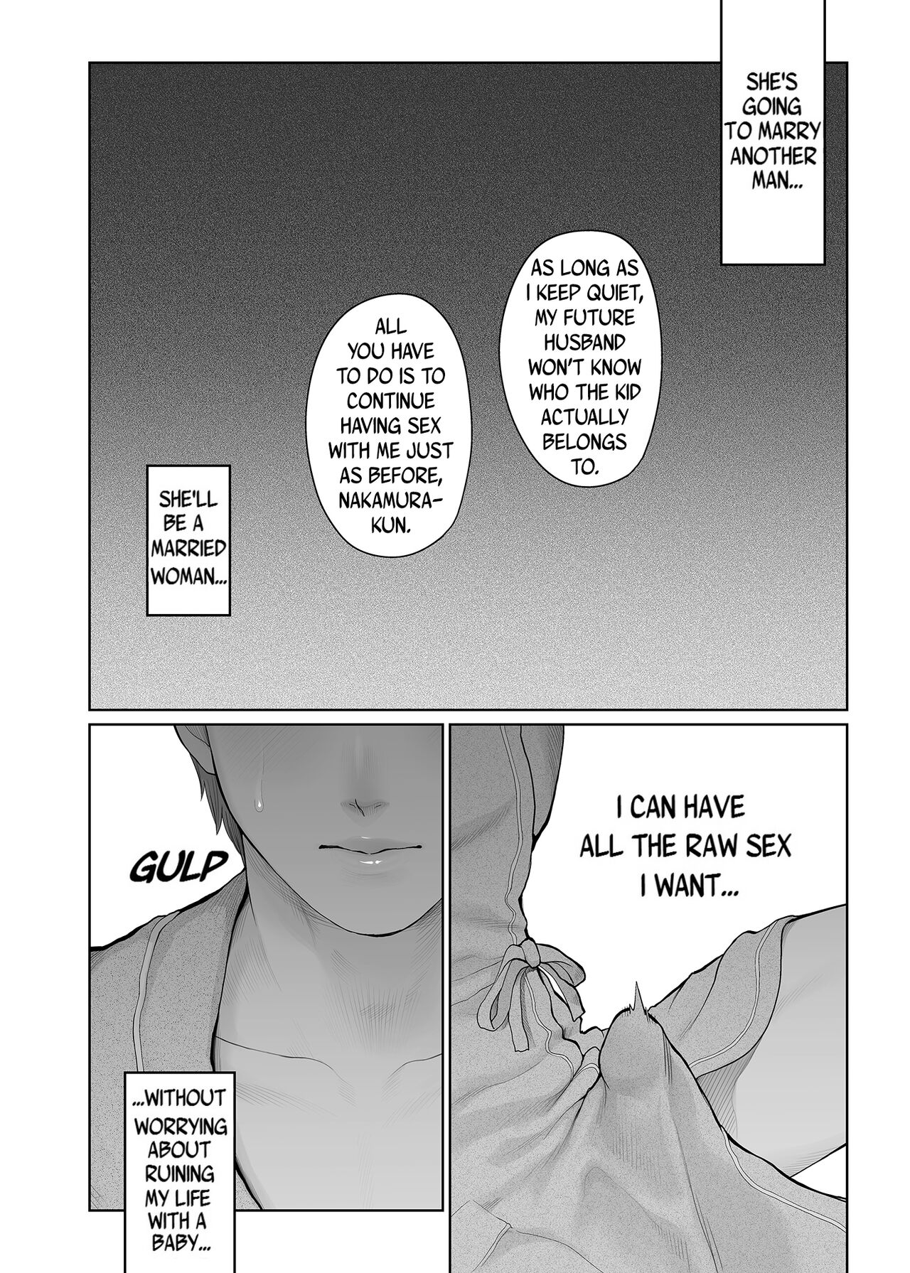 Hoka no Otoko to Kekkon Shitara Anata no Kodane Kureru? page 38