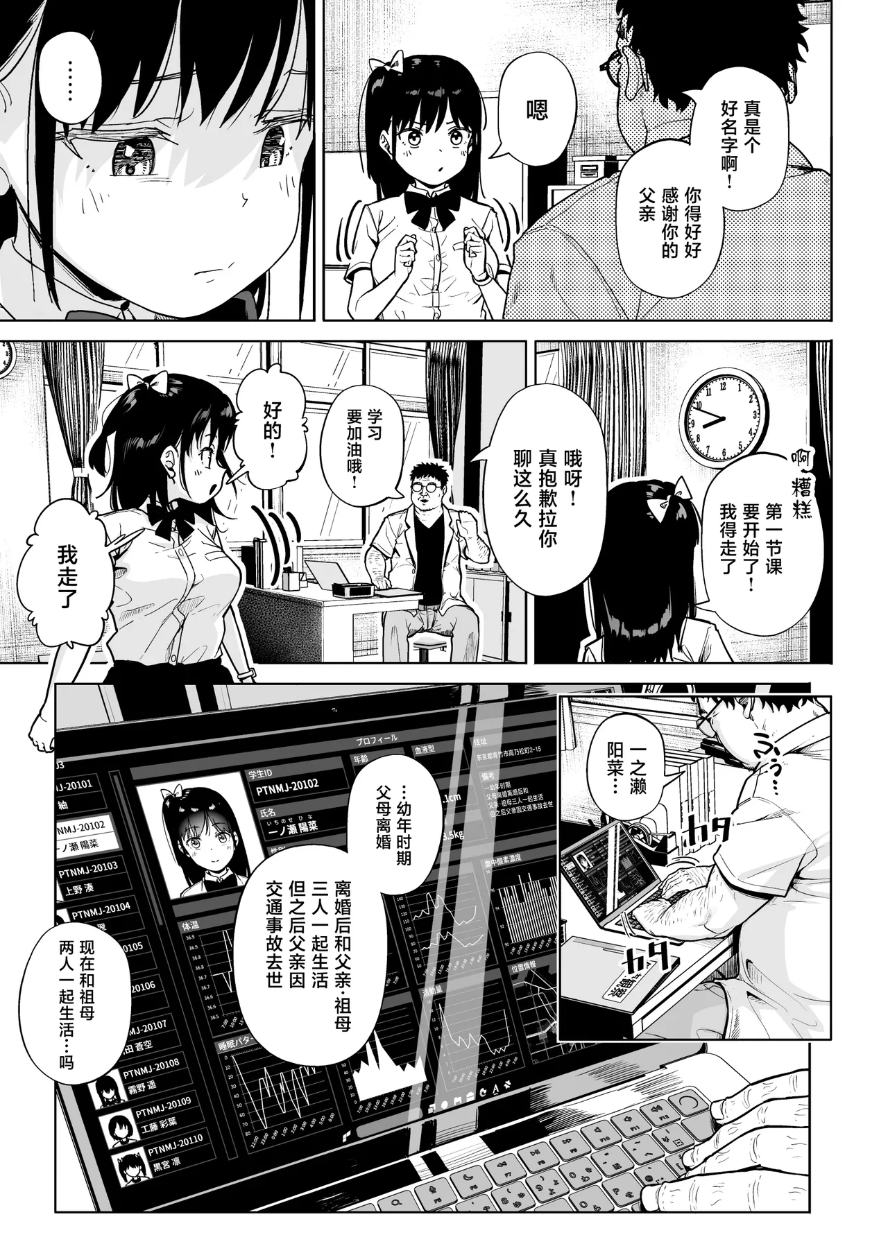 Hokenshitsu Oji-san no Hairan Kari page 4