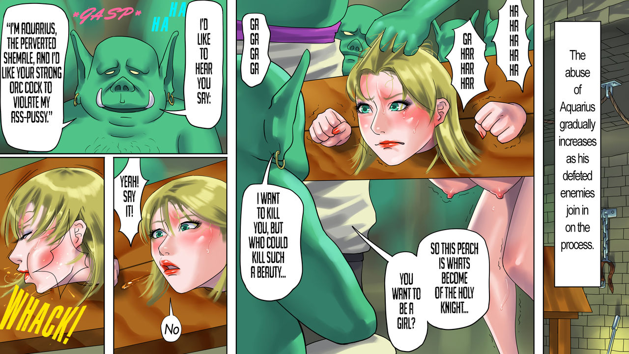 Holy Knight Aquarius - Slut Body Remodeling of Shame page 19
