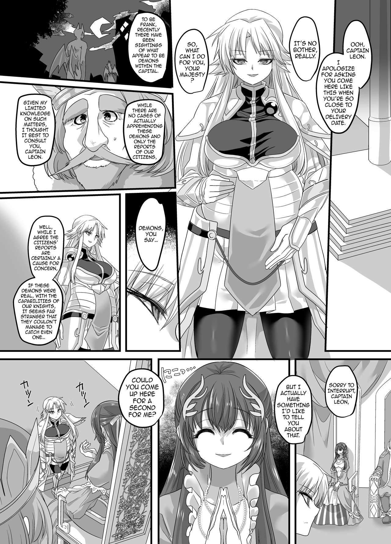 Holy Knight Captain Leon page 37