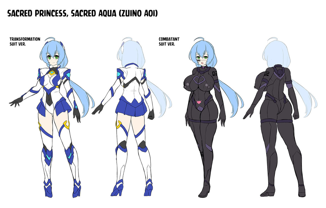 Holy Princess Sacred Aqua -A Chain of Perverted Games- page 30