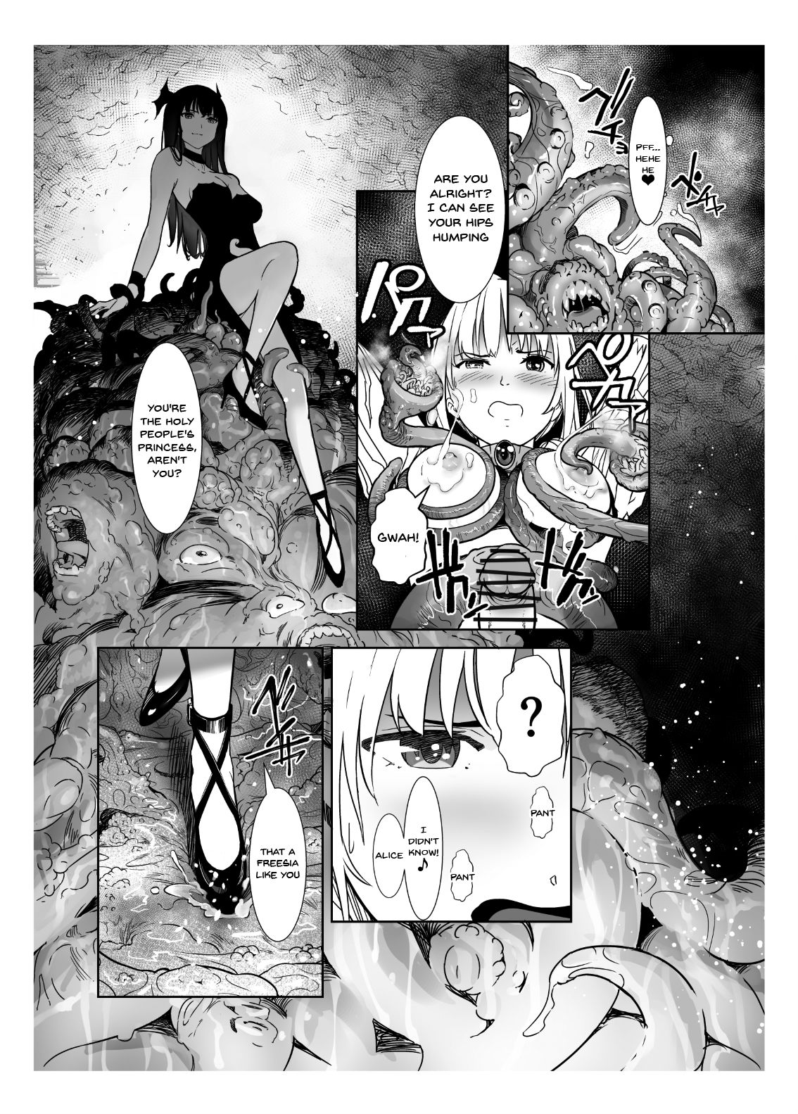 Holy Warrior Freejia's Awakening Temptations 2 ~Corruption~ page 16