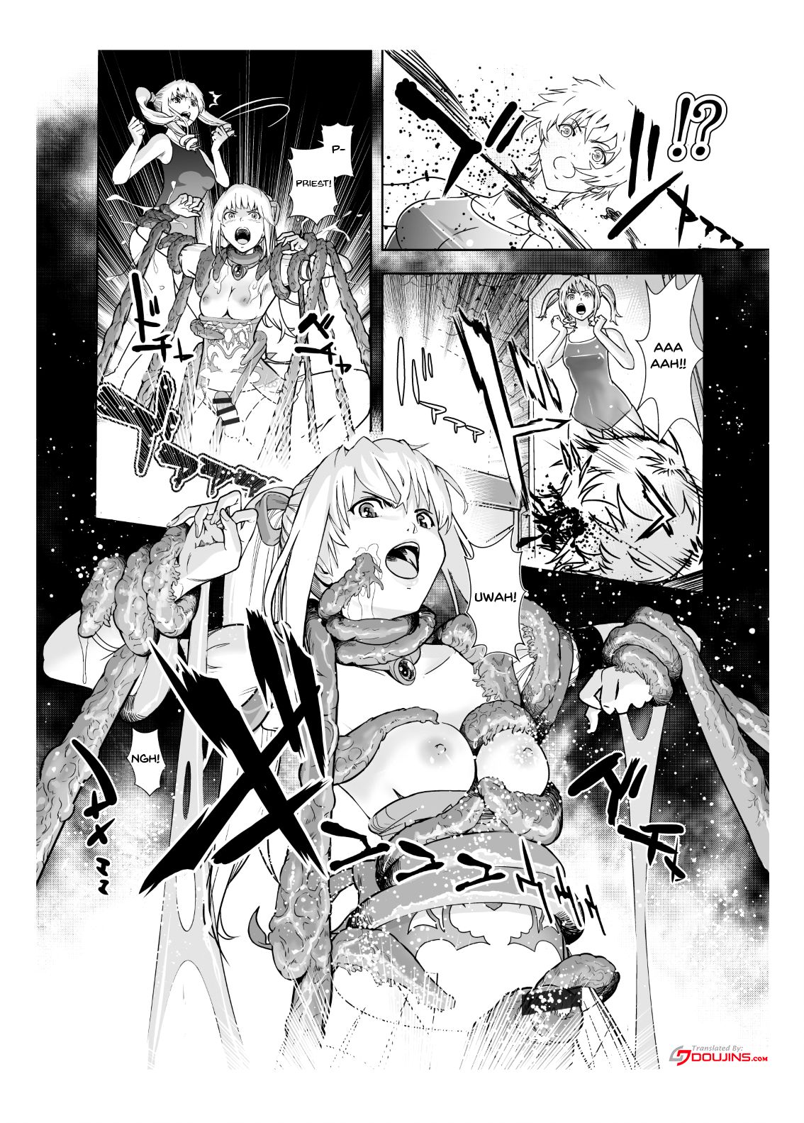 Holy Warrior Freejia's Awakening Temptations 2 ~Corruption~ page 3