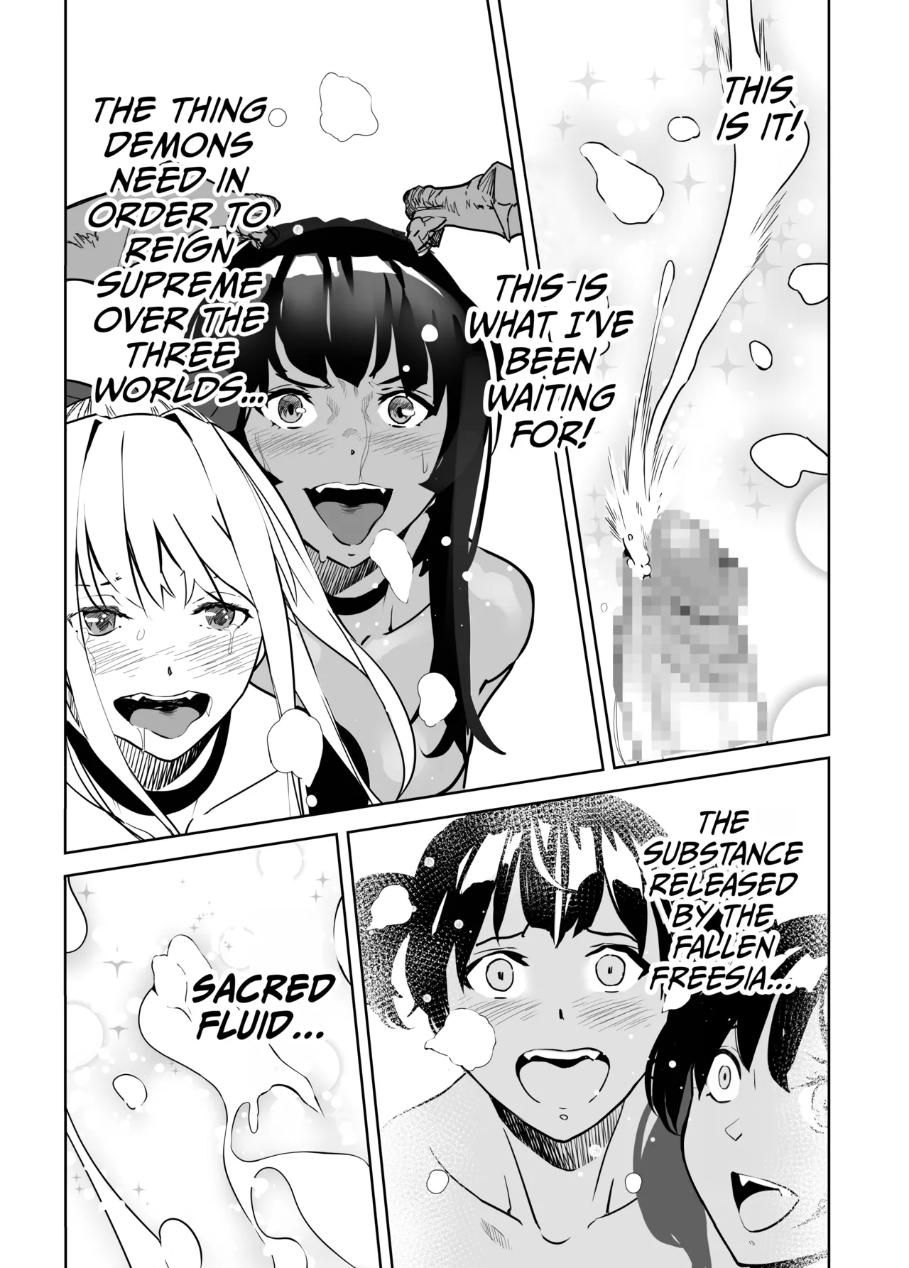 Holy Warrior Freesia's Awakening Temptations 3 ~Desire~ page 41