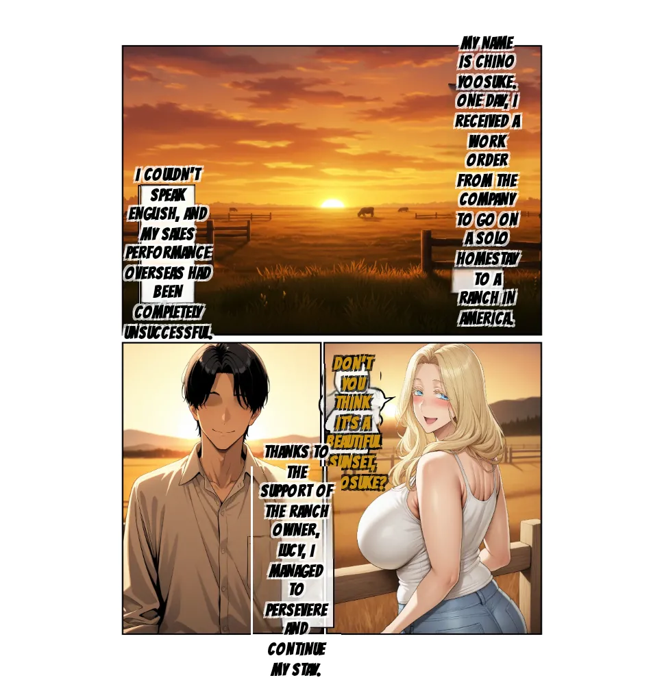 Home stay sakino bakunyuu blonde bijyouni mesuushi cosde yuwakusarete ittchalove tanetsuke seikatsu 1-2 + kakioroshi epilogue page 122