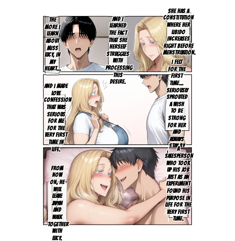Home stay sakino bakunyuu blonde bijyouni mesuushi cosde yuwakusarete ittchalove tanetsuke seikatsu 1-2 + kakioroshi epilogue page 123
