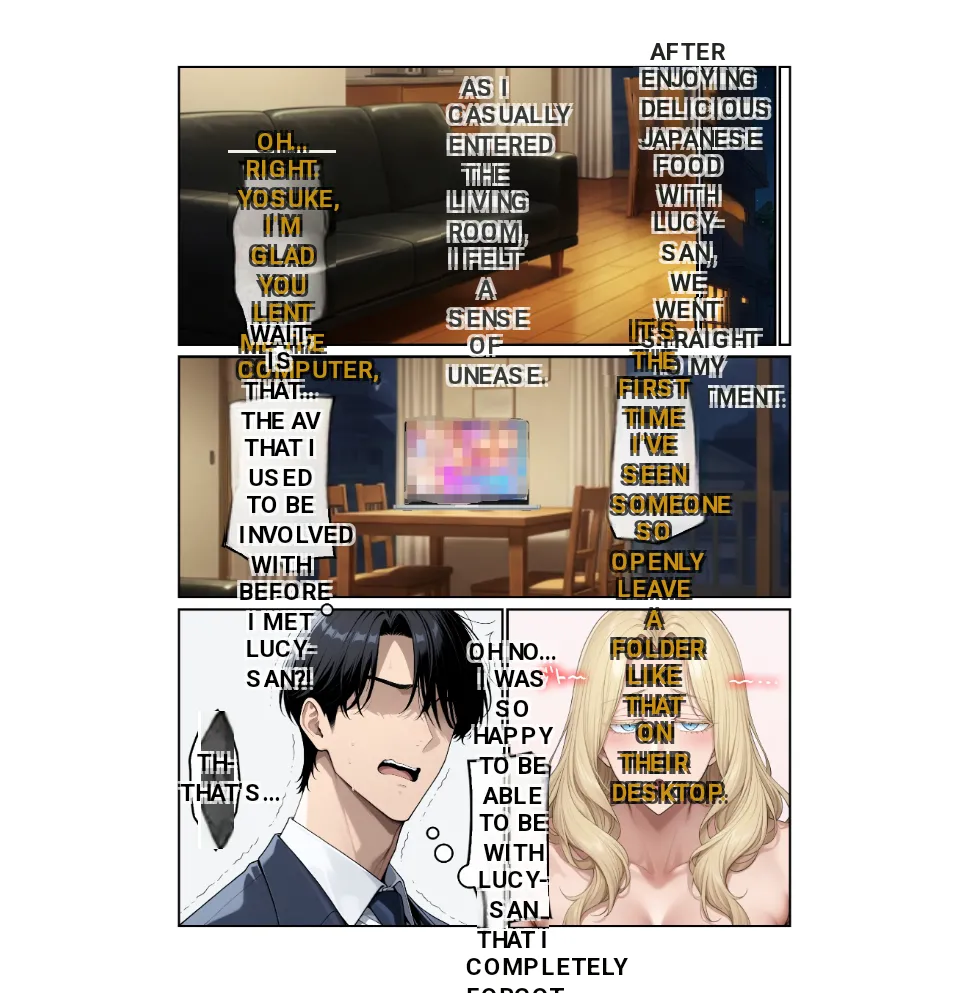 Home stay sakino bakunyuu blonde bijyouni mesuushi cosde yuwakusarete ittchalove tanetsuke seikatsu 1-2 + kakioroshi epilogue page 127