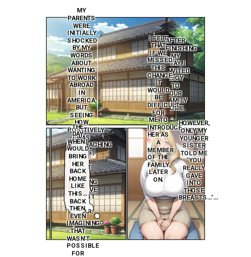 Home stay sakino bakunyuu blonde bijyouni mesuushi cosde yuwakusarete ittchalove tanetsuke seikatsu 1-2 + kakioroshi epilogue page 188