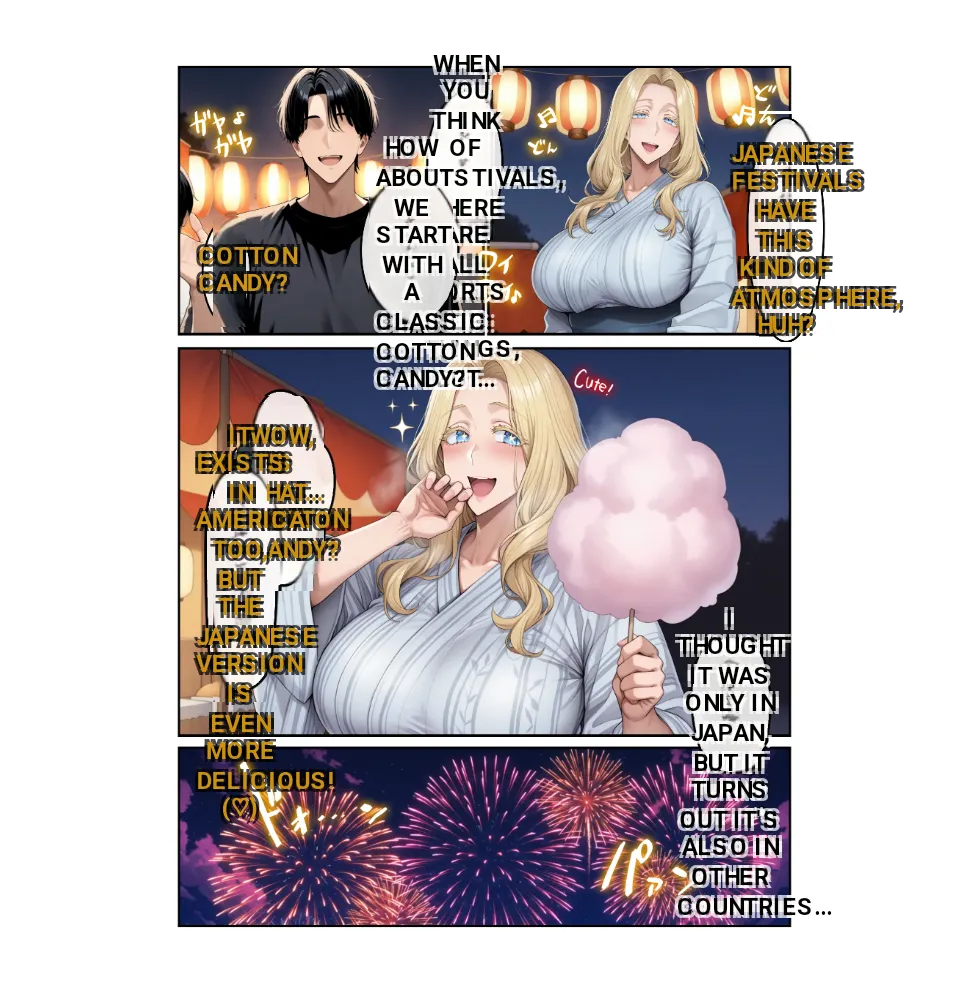 Home stay sakino bakunyuu blonde bijyouni mesuushi cosde yuwakusarete ittchalove tanetsuke seikatsu 1-2 + kakioroshi epilogue page 190