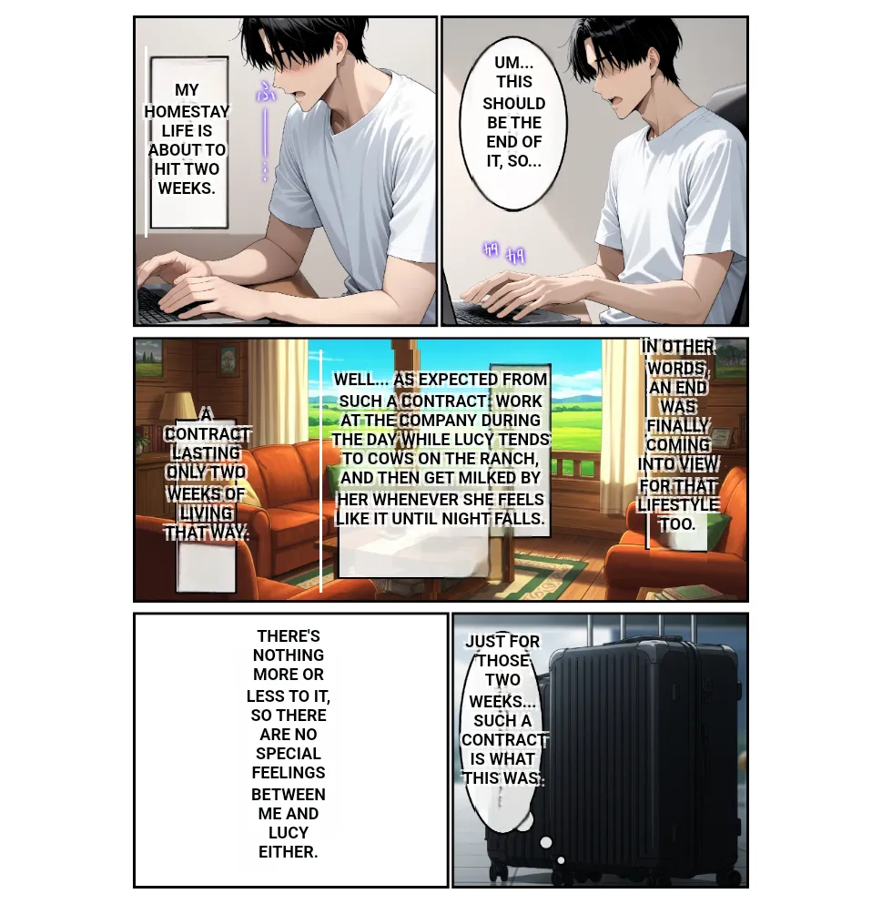 Home stay sakino bakunyuu blonde bijyouni mesuushi cosde yuwakusarete ittchalove tanetsuke seikatsu 1-2 + kakioroshi epilogue page 66