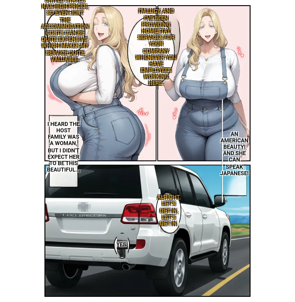 Home stay sakino bakunyuu blonde bijyouni mesuushi cosde yuwakusarete ittchalove tanetsuke seikatsu 1-2 + kakioroshi epilogue page 7