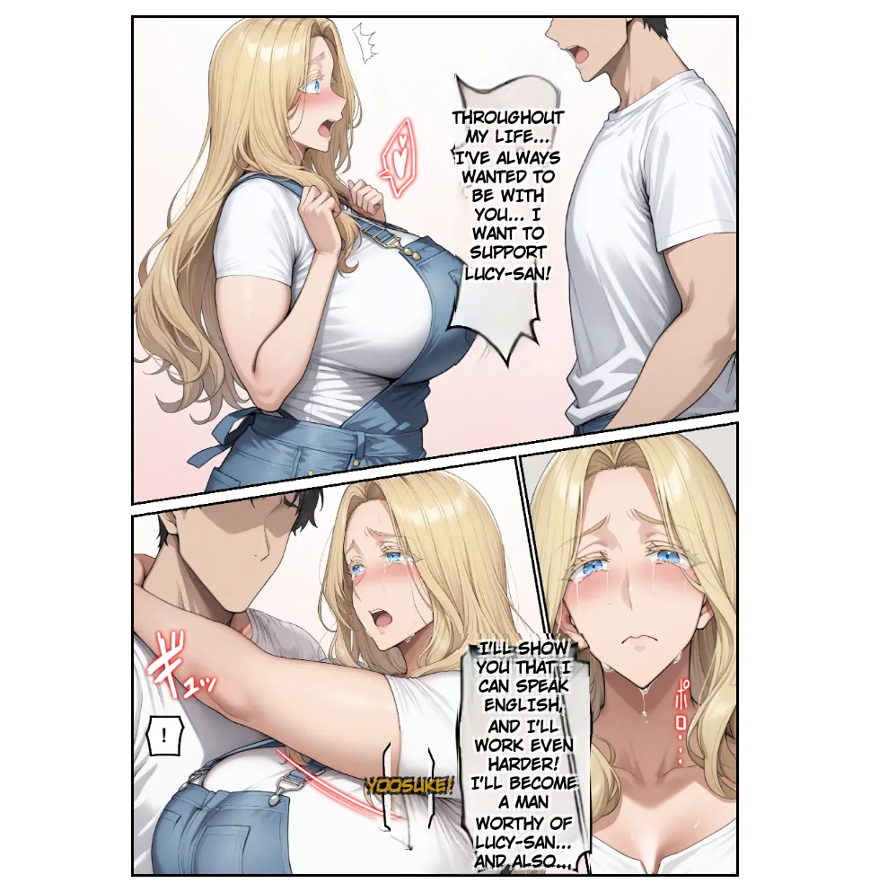 Home stay sakino bakunyuu blonde bijyouni mesuushi cosde yuwakusarete ittchalove tanetsuke seikatsu 1-2 + kakioroshi epilogue page 72