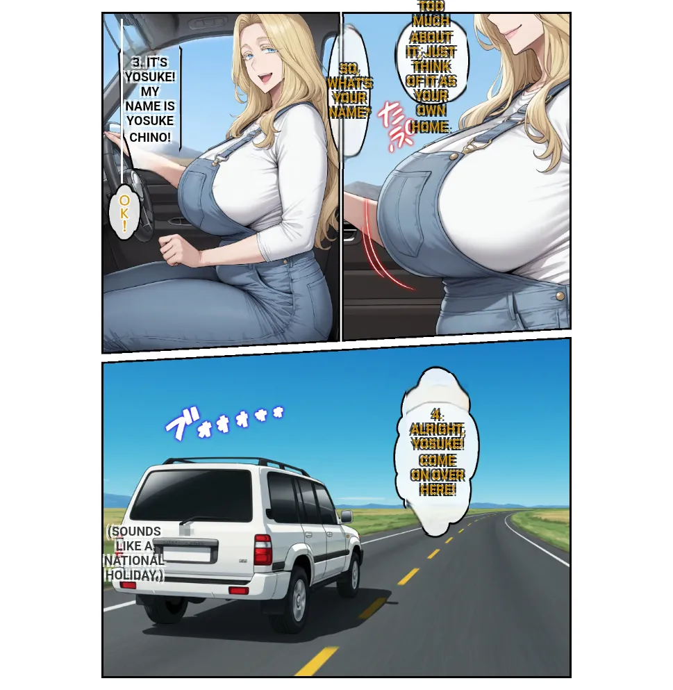 Home stay sakino bakunyuu blonde bijyouni mesuushi cosde yuwakusarete ittchalove tanetsuke seikatsu 1-2 + kakioroshi epilogue page 8
