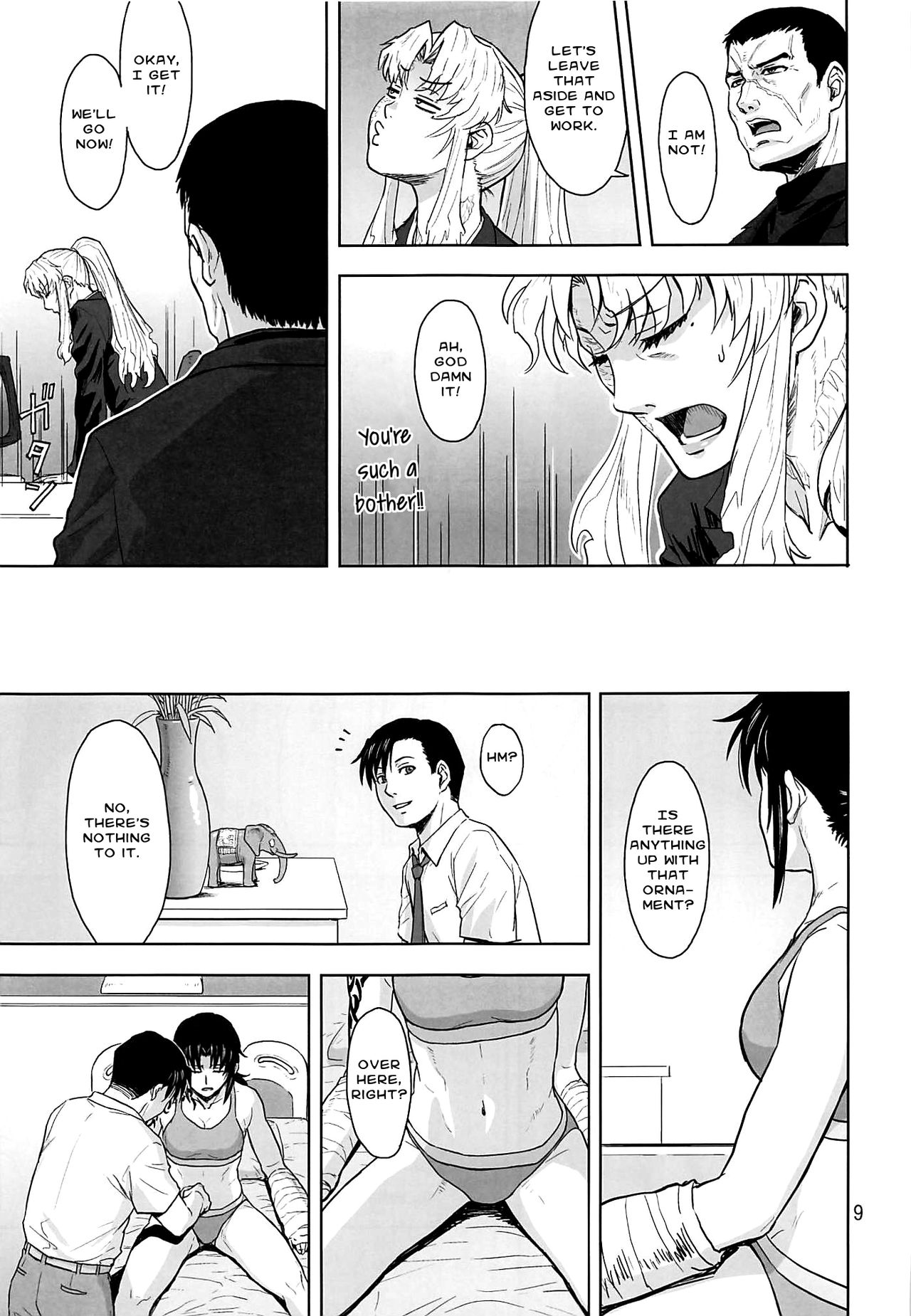 Honeoridoku - I can't use my hands page 8