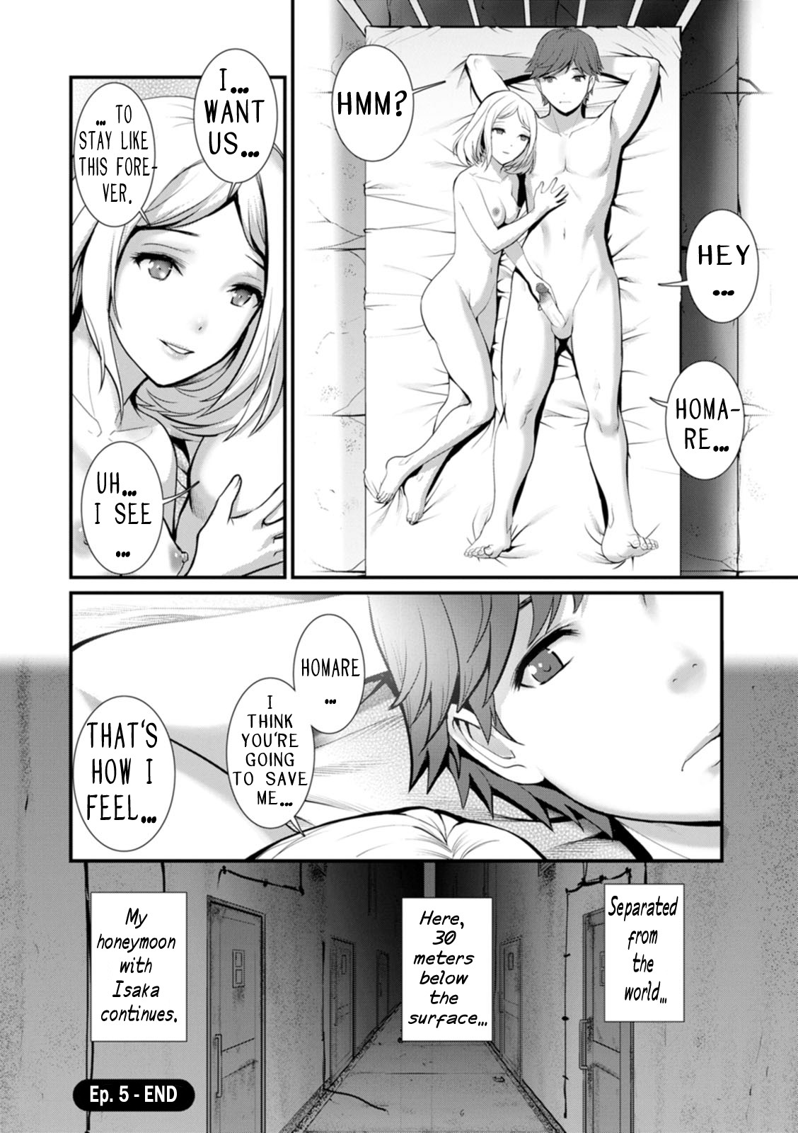 Honeymoon at 30 meters underground page 102