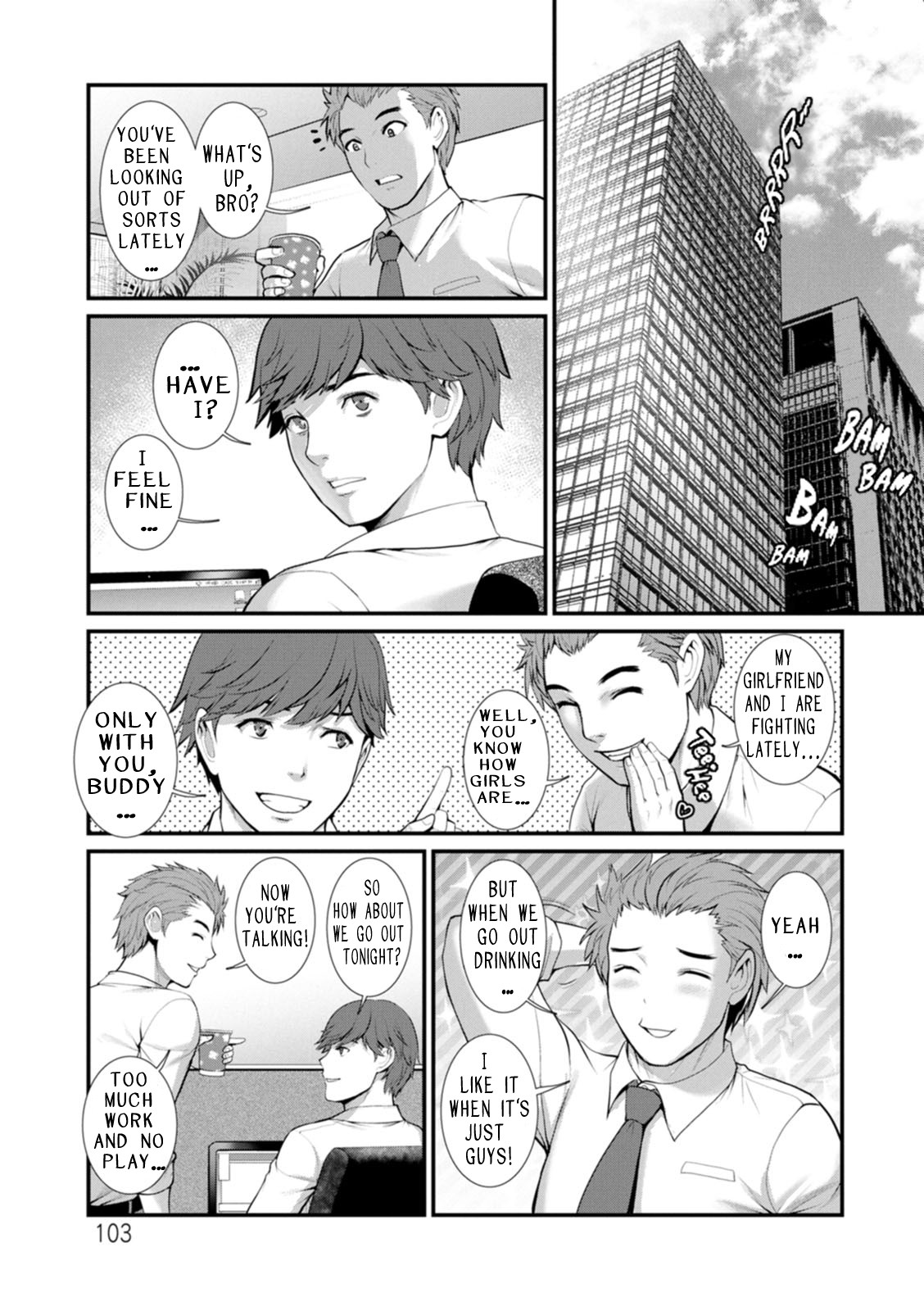 Honeymoon at 30 meters underground page 103