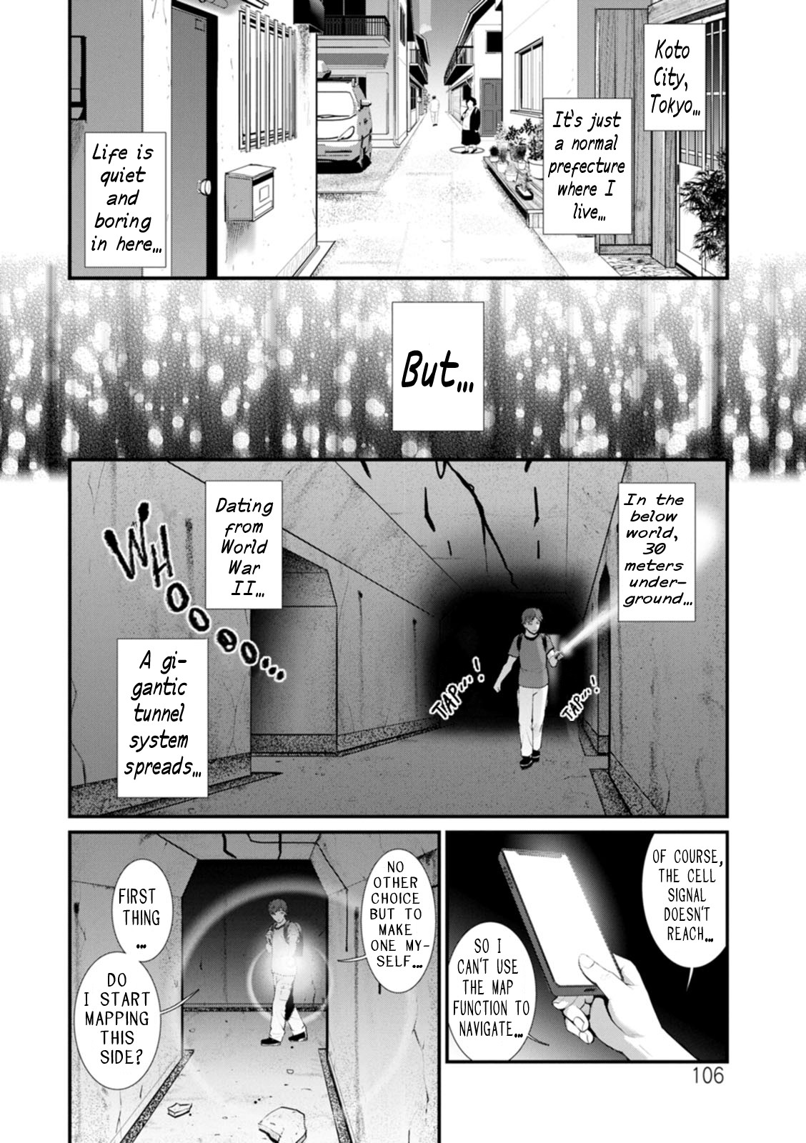 Honeymoon at 30 meters underground page 106