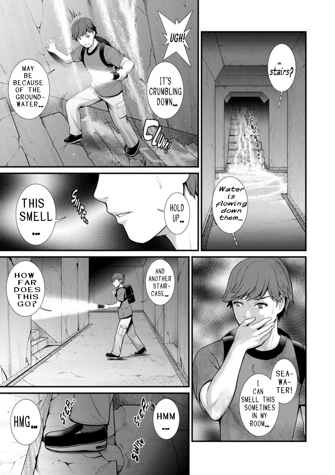 Honeymoon at 30 meters underground page 107
