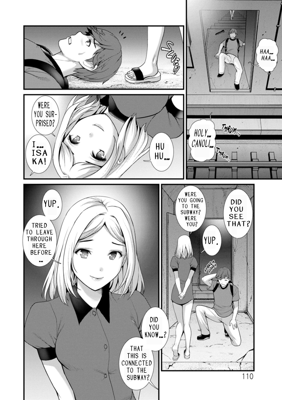 Honeymoon at 30 meters underground page 110