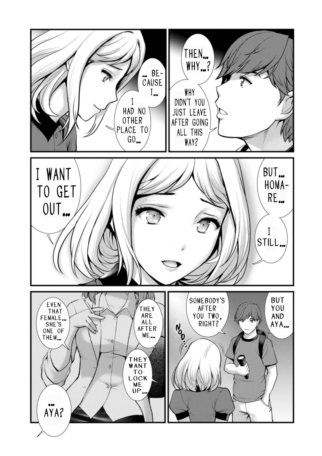 Honeymoon at 30 meters underground page 111
