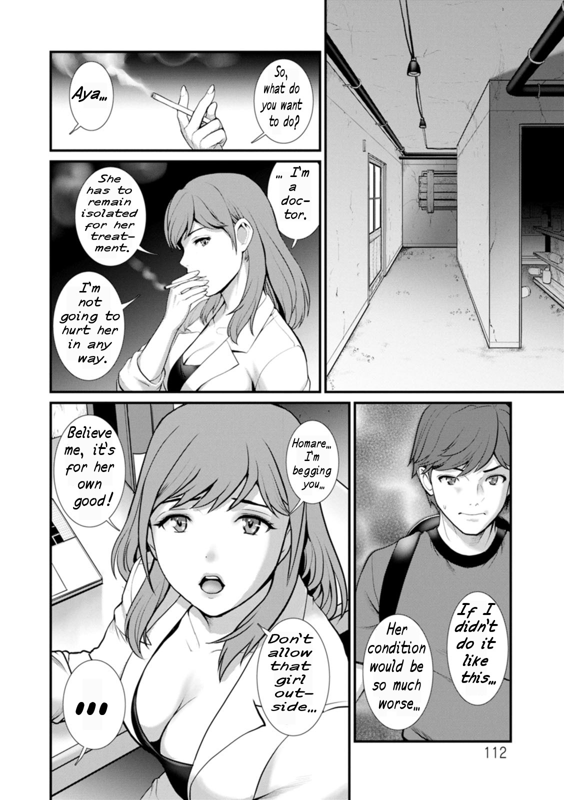Honeymoon at 30 meters underground page 112