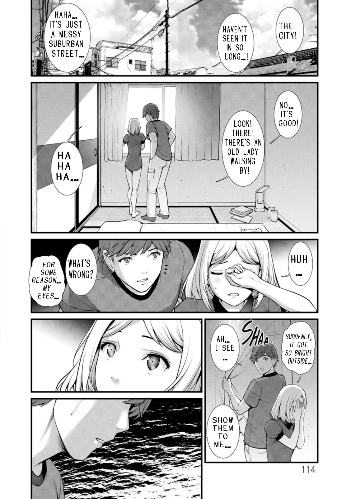 Honeymoon at 30 meters underground page 114