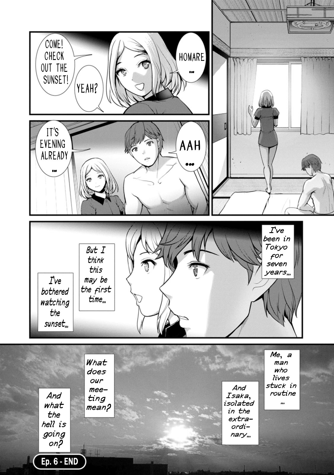 Honeymoon at 30 meters underground page 122