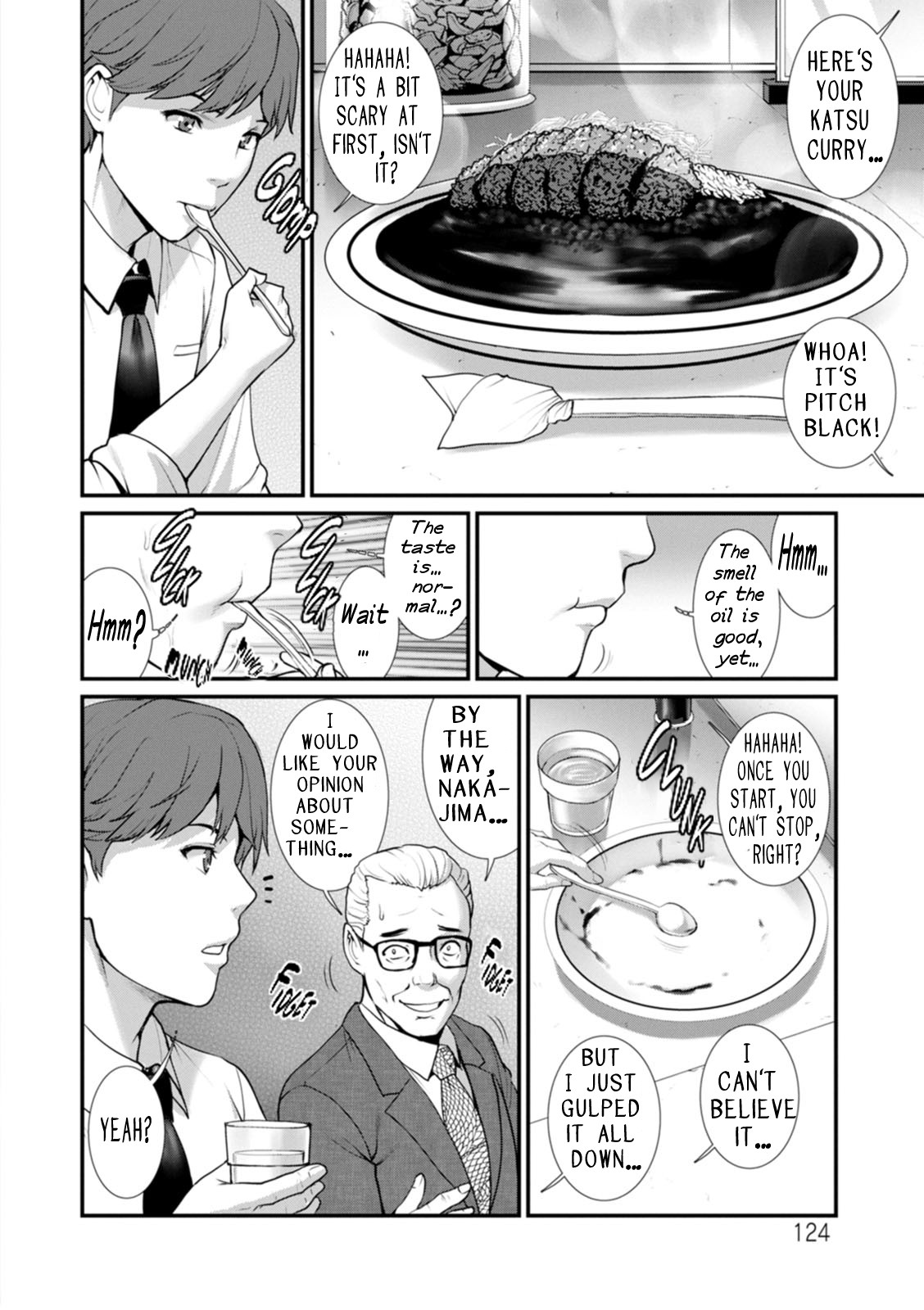 Honeymoon at 30 meters underground page 124