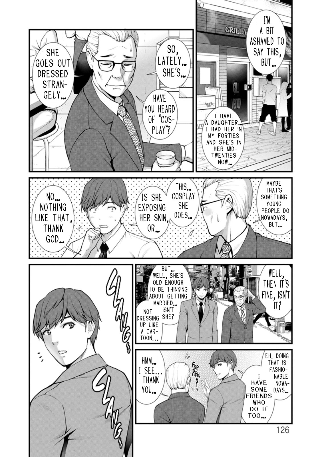 Honeymoon at 30 meters underground page 126