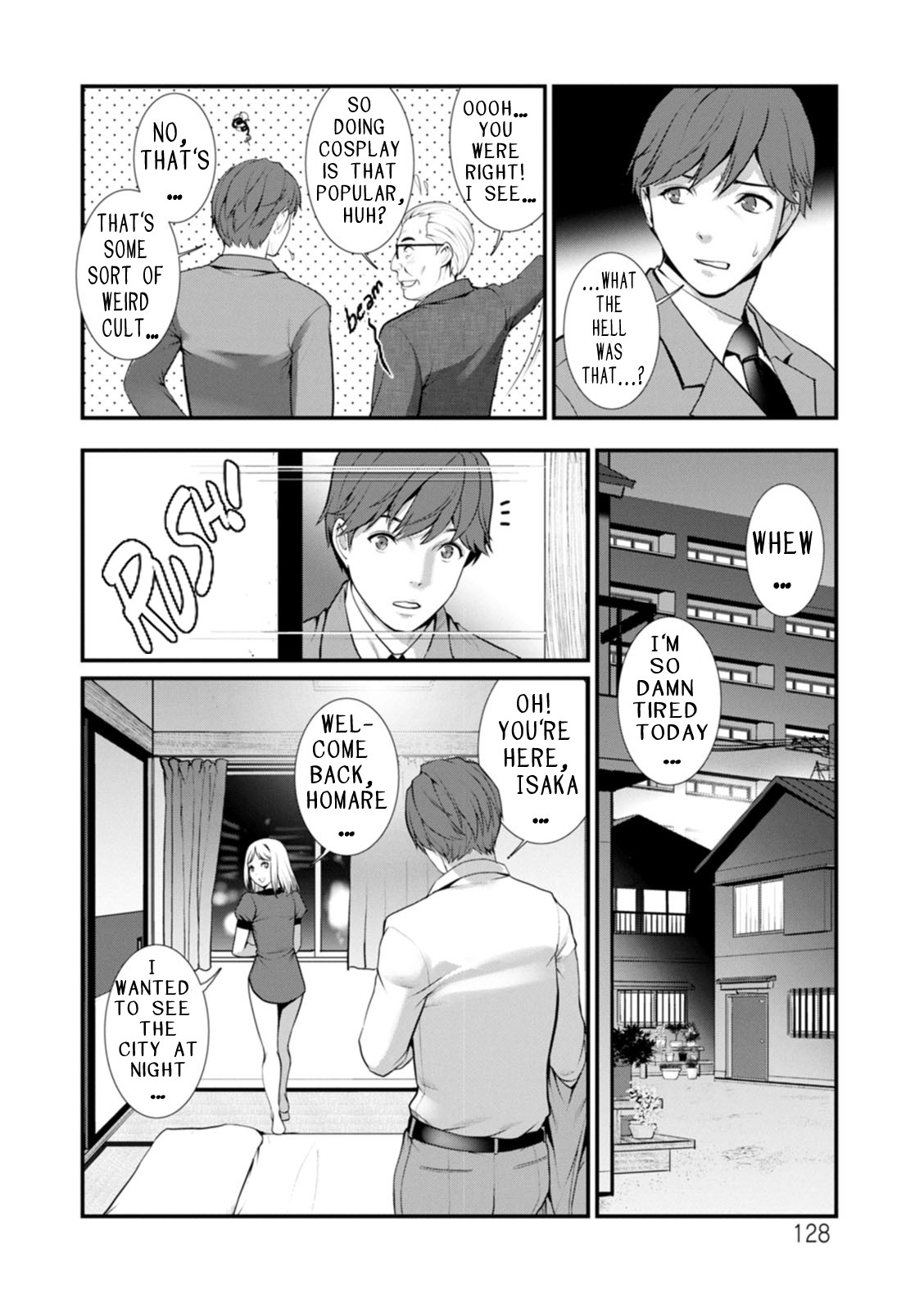 Honeymoon at 30 meters underground page 128