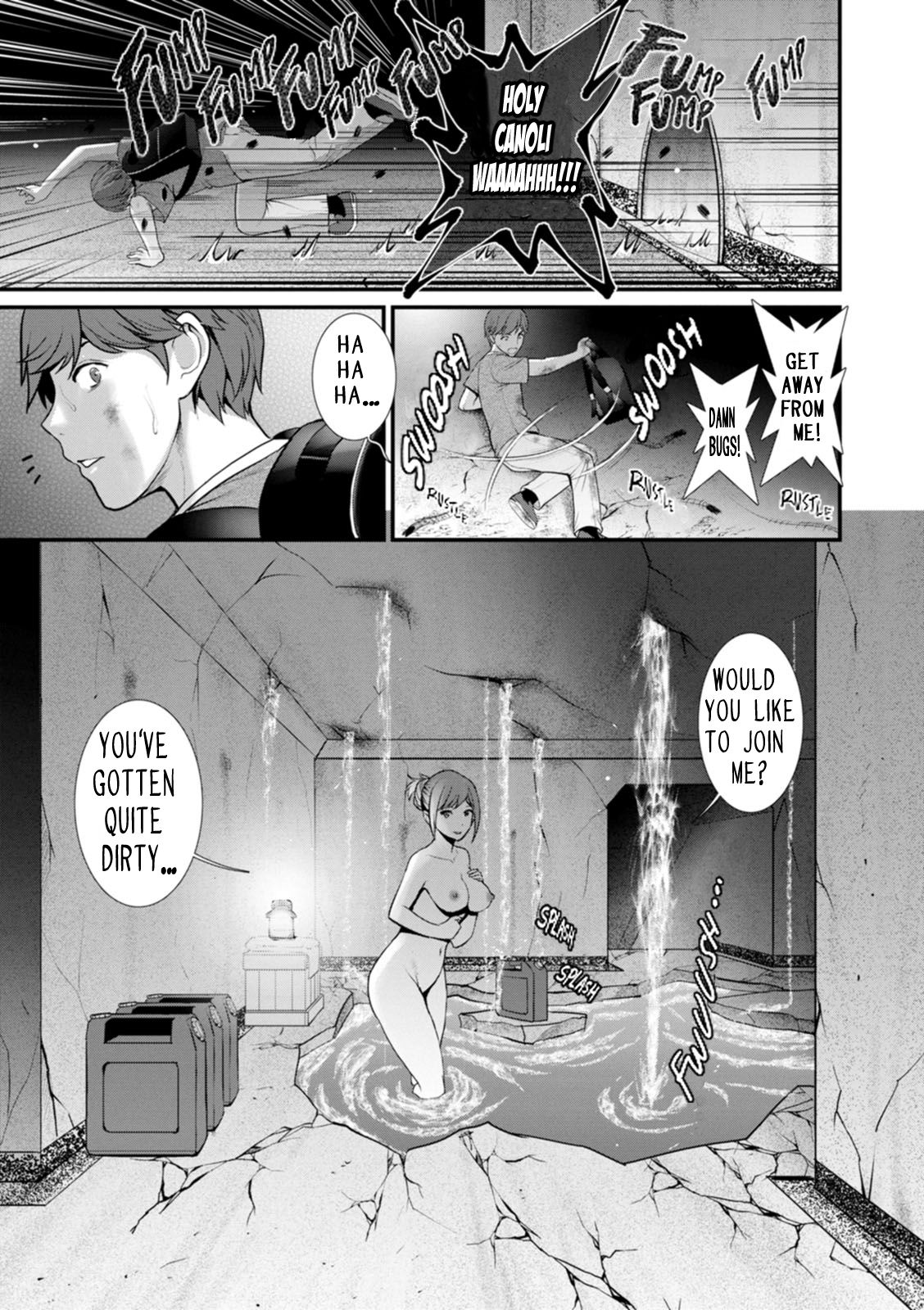 Honeymoon at 30 meters underground page 131