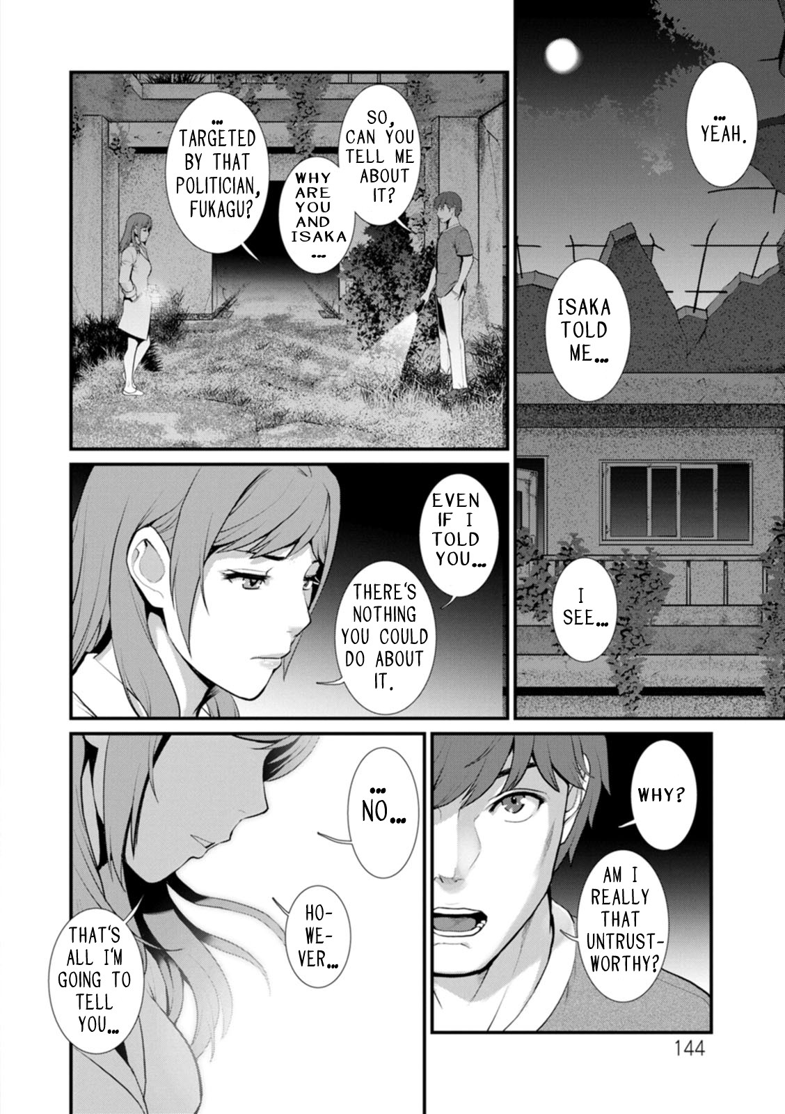 Honeymoon at 30 meters underground page 144