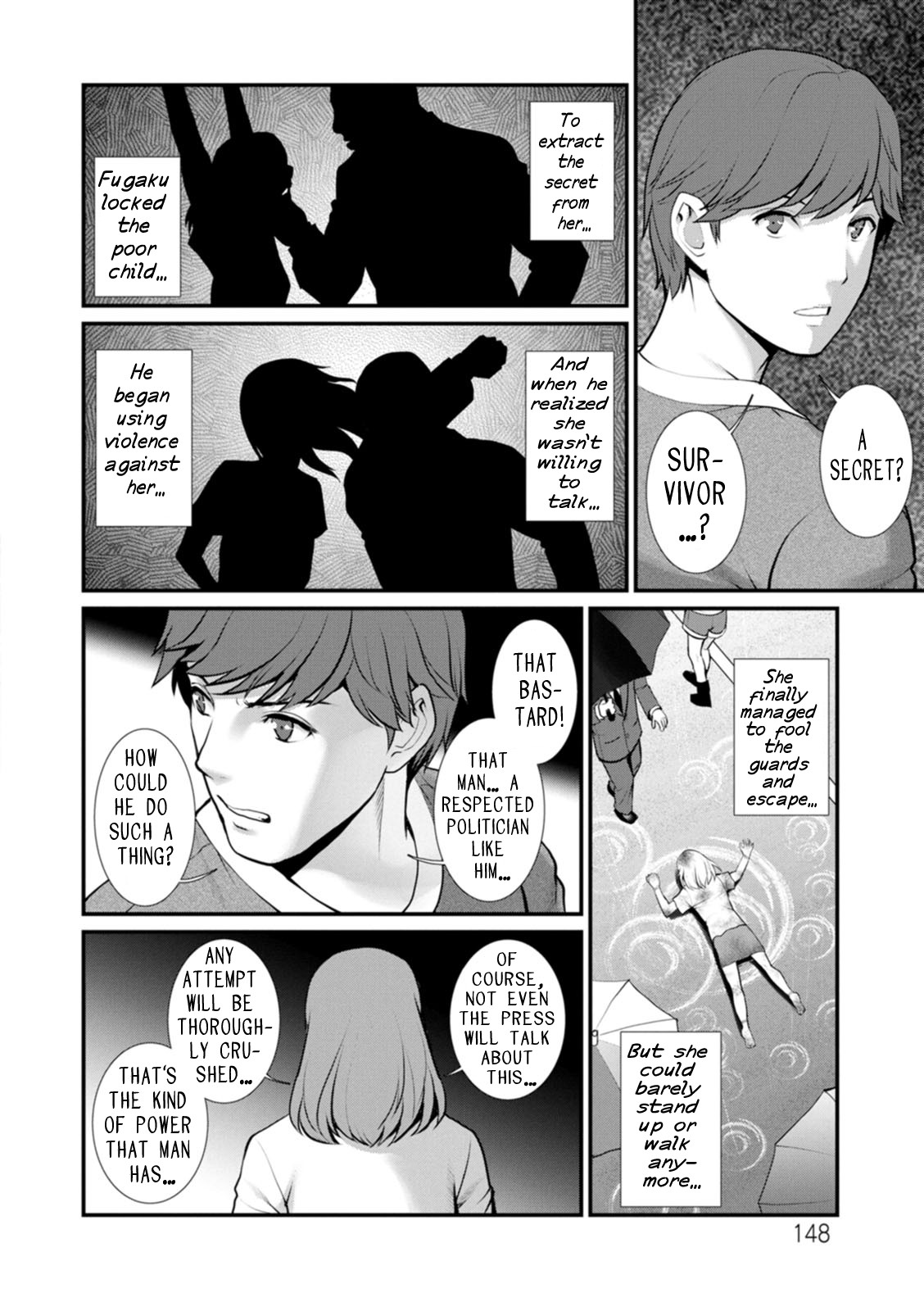 Honeymoon at 30 meters underground page 148
