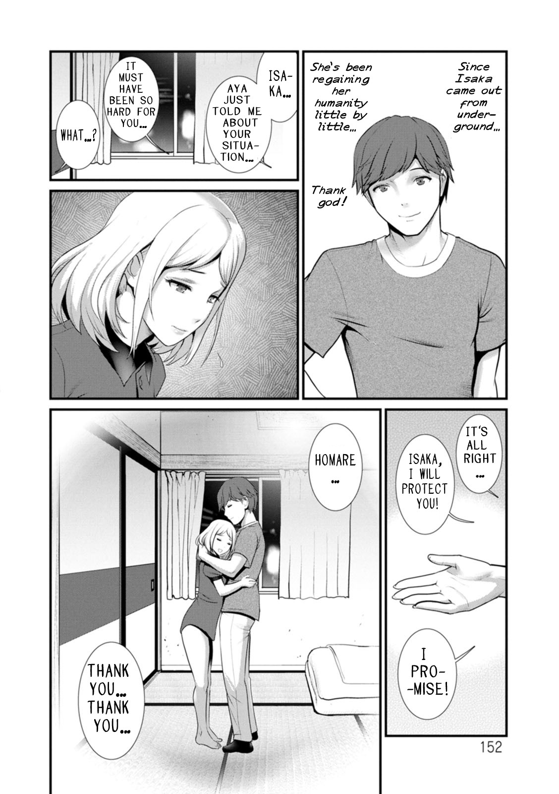 Honeymoon at 30 meters underground page 152