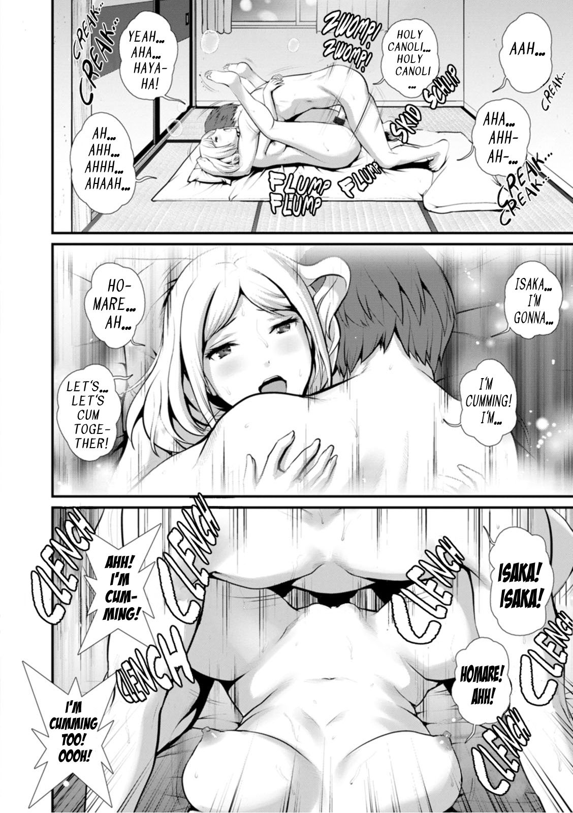 Honeymoon at 30 meters underground page 160