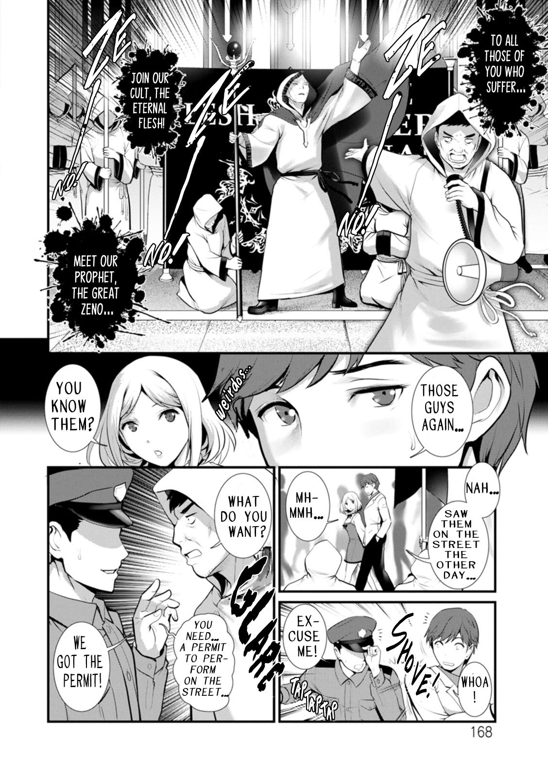 Honeymoon at 30 meters underground page 168