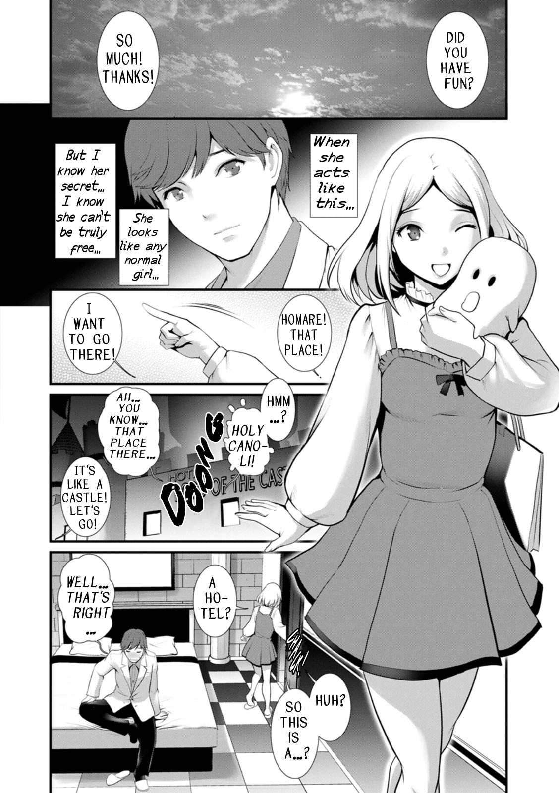 Honeymoon at 30 meters underground page 172