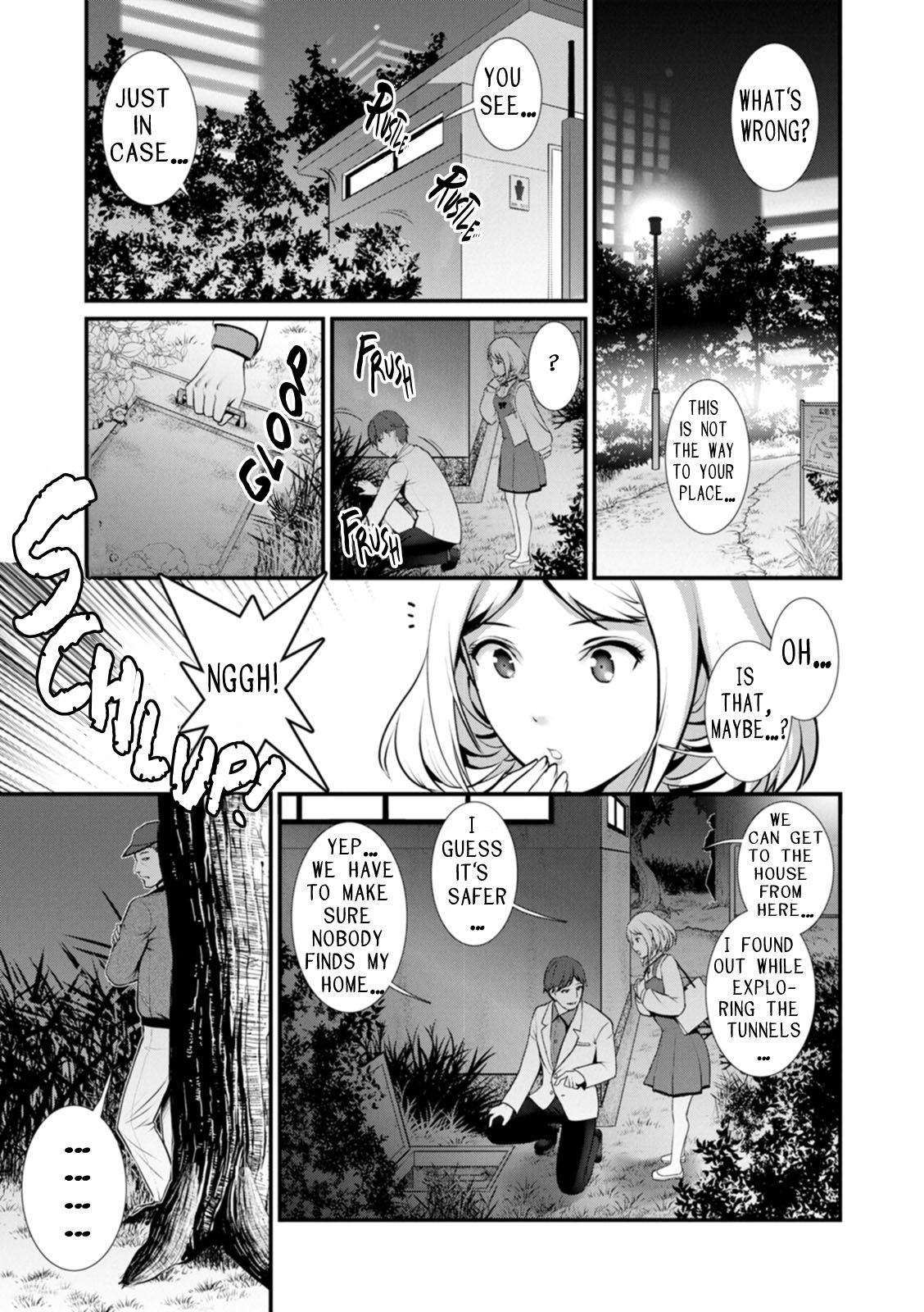 Honeymoon at 30 meters underground page 179