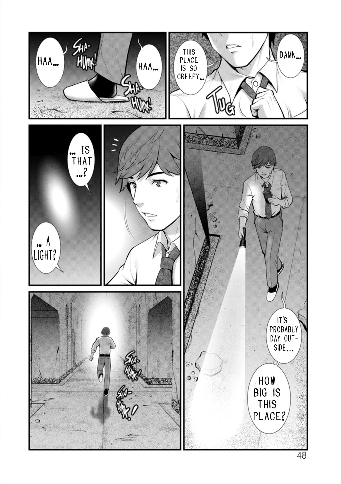 Honeymoon at 30 meters underground page 48
