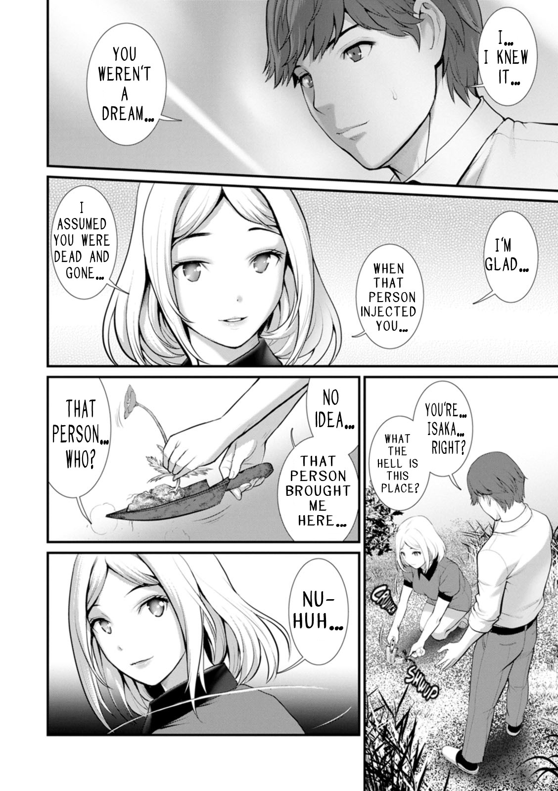 Honeymoon at 30 meters underground page 50