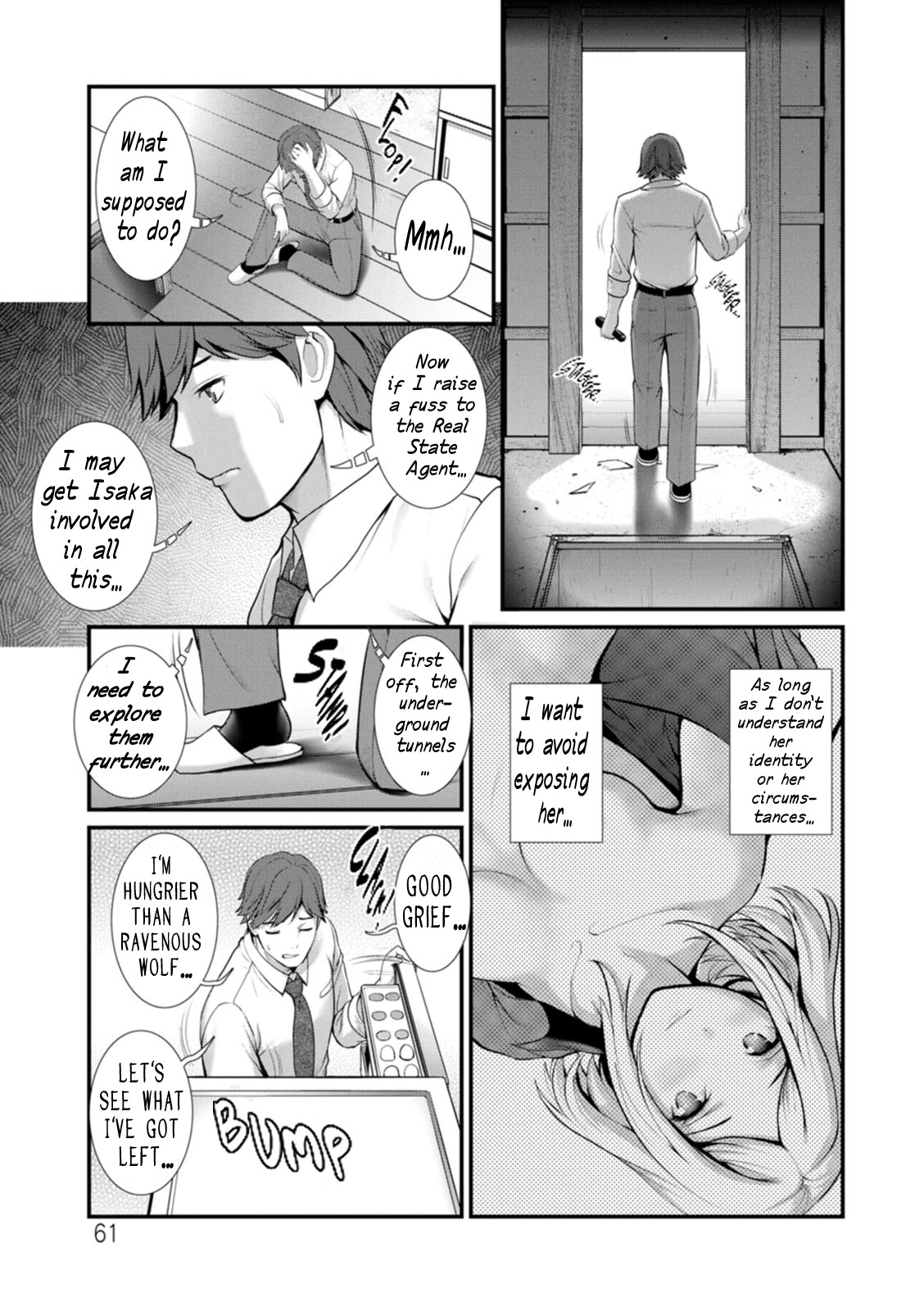Honeymoon at 30 meters underground page 61