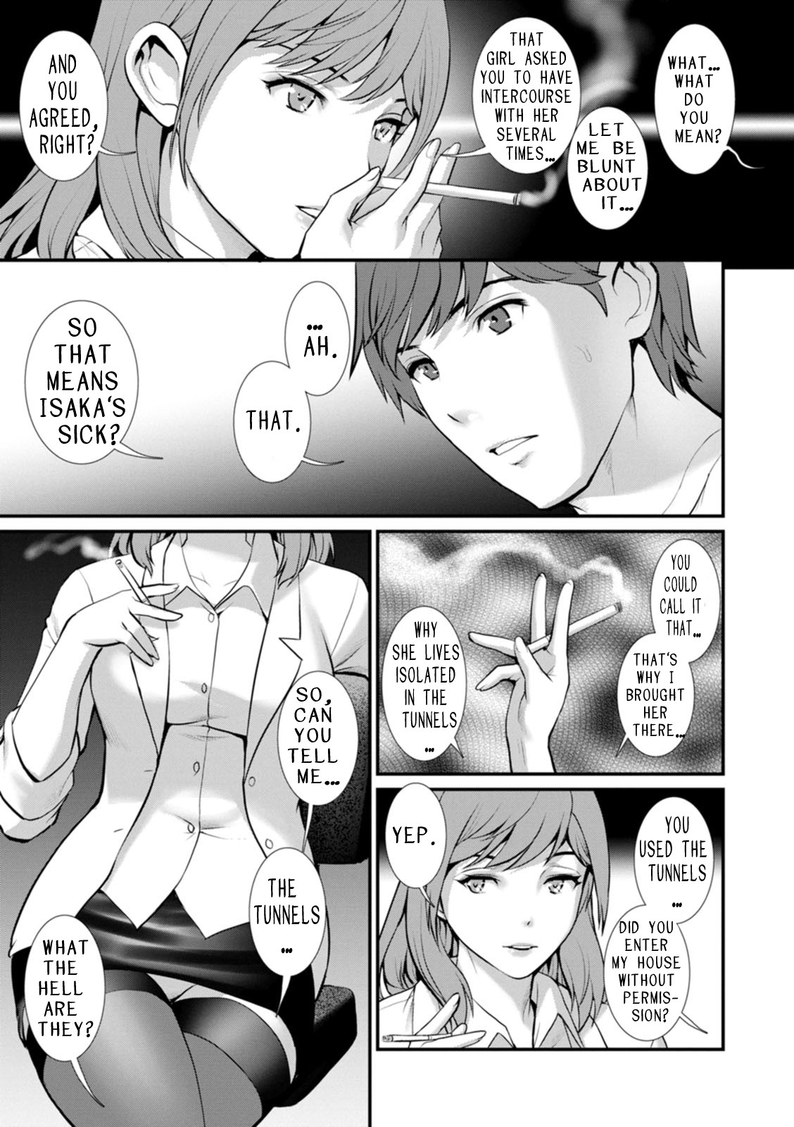 Honeymoon at 30 meters underground page 73