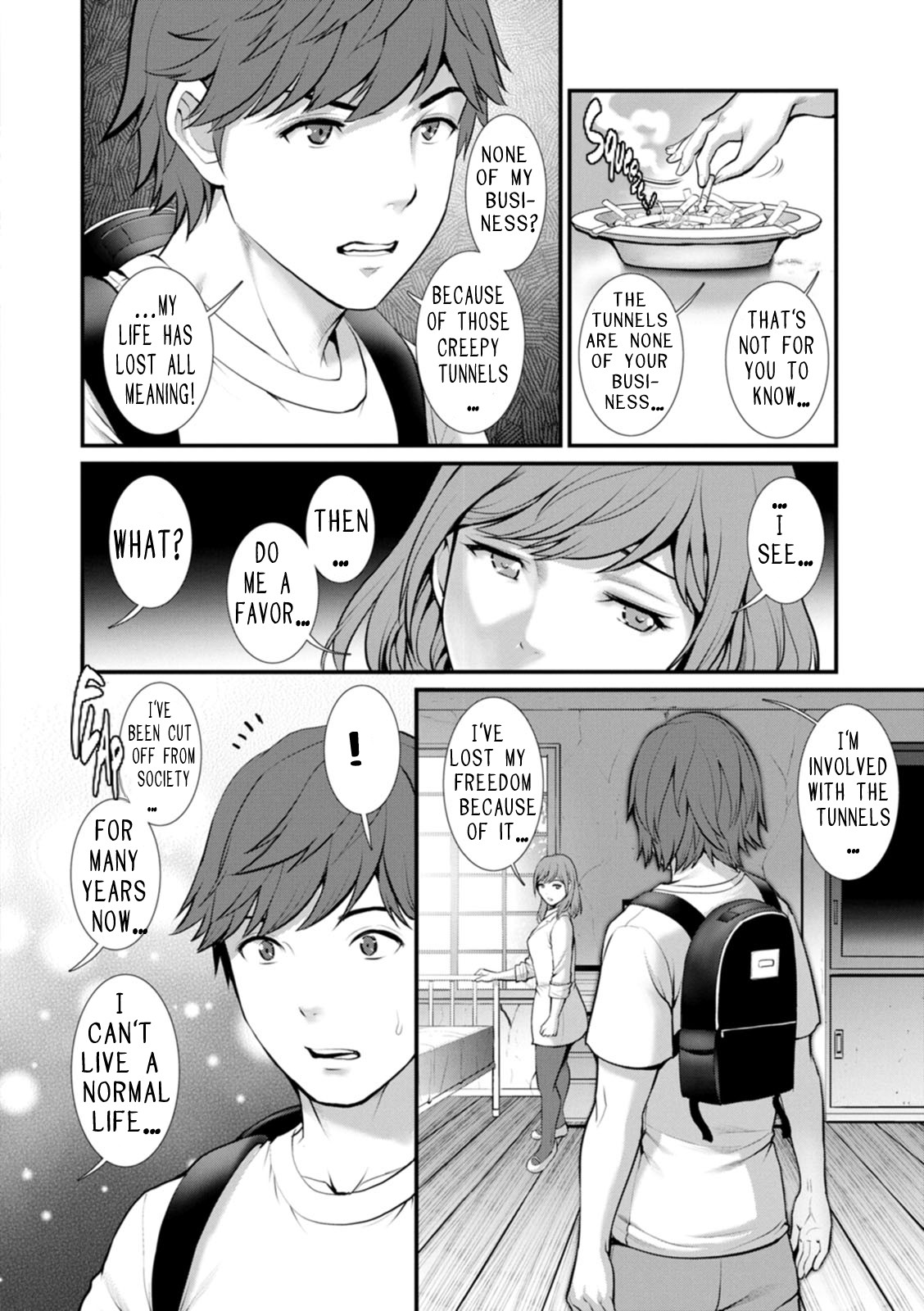 Honeymoon at 30 meters underground page 74