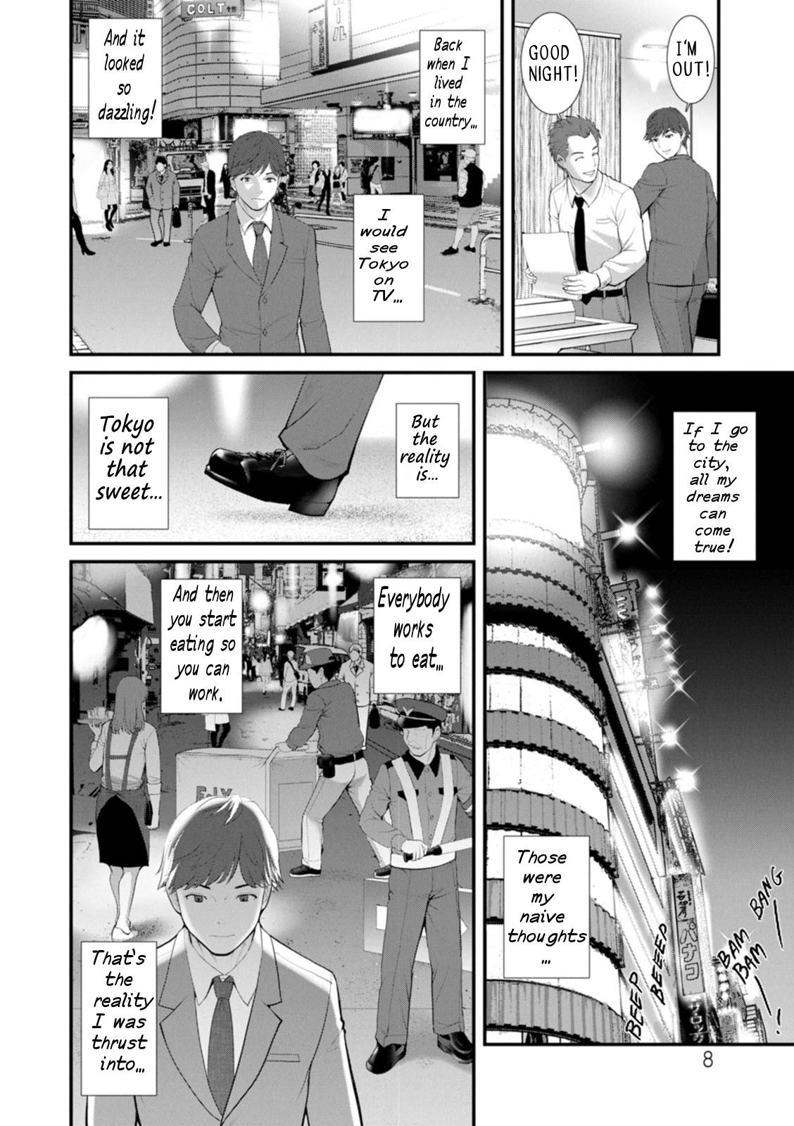 Honeymoon at 30 meters underground page 8