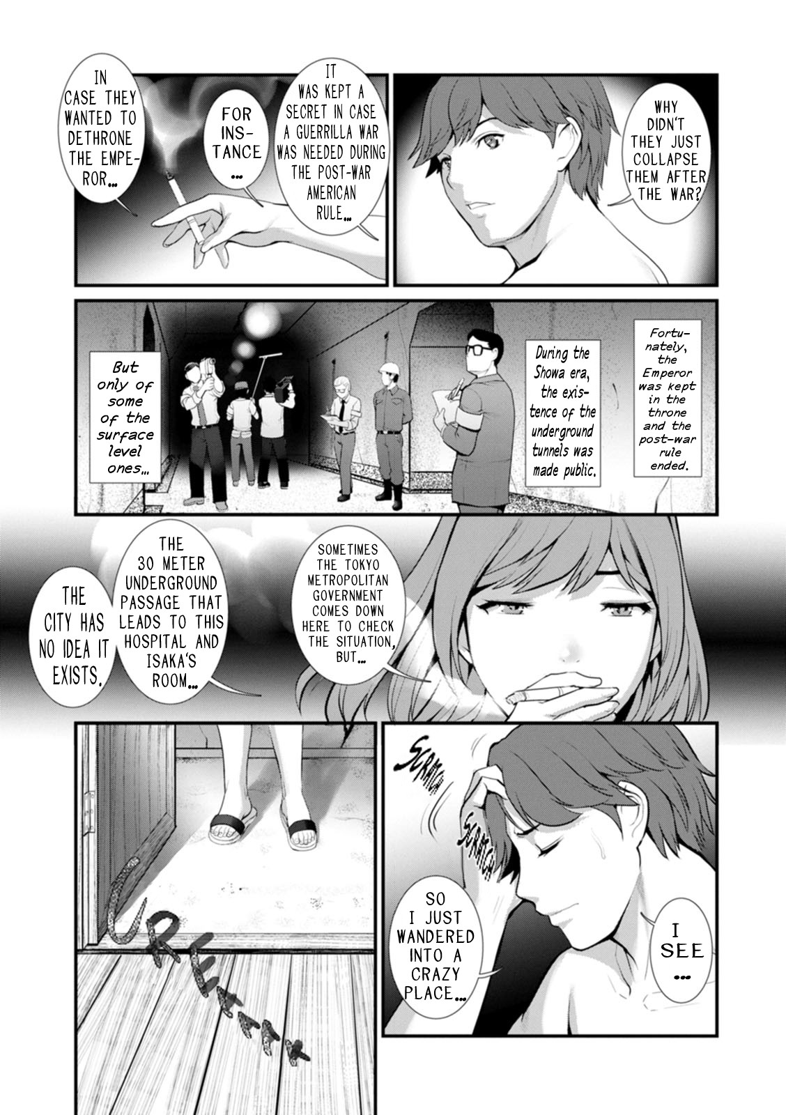Honeymoon at 30 meters underground page 95