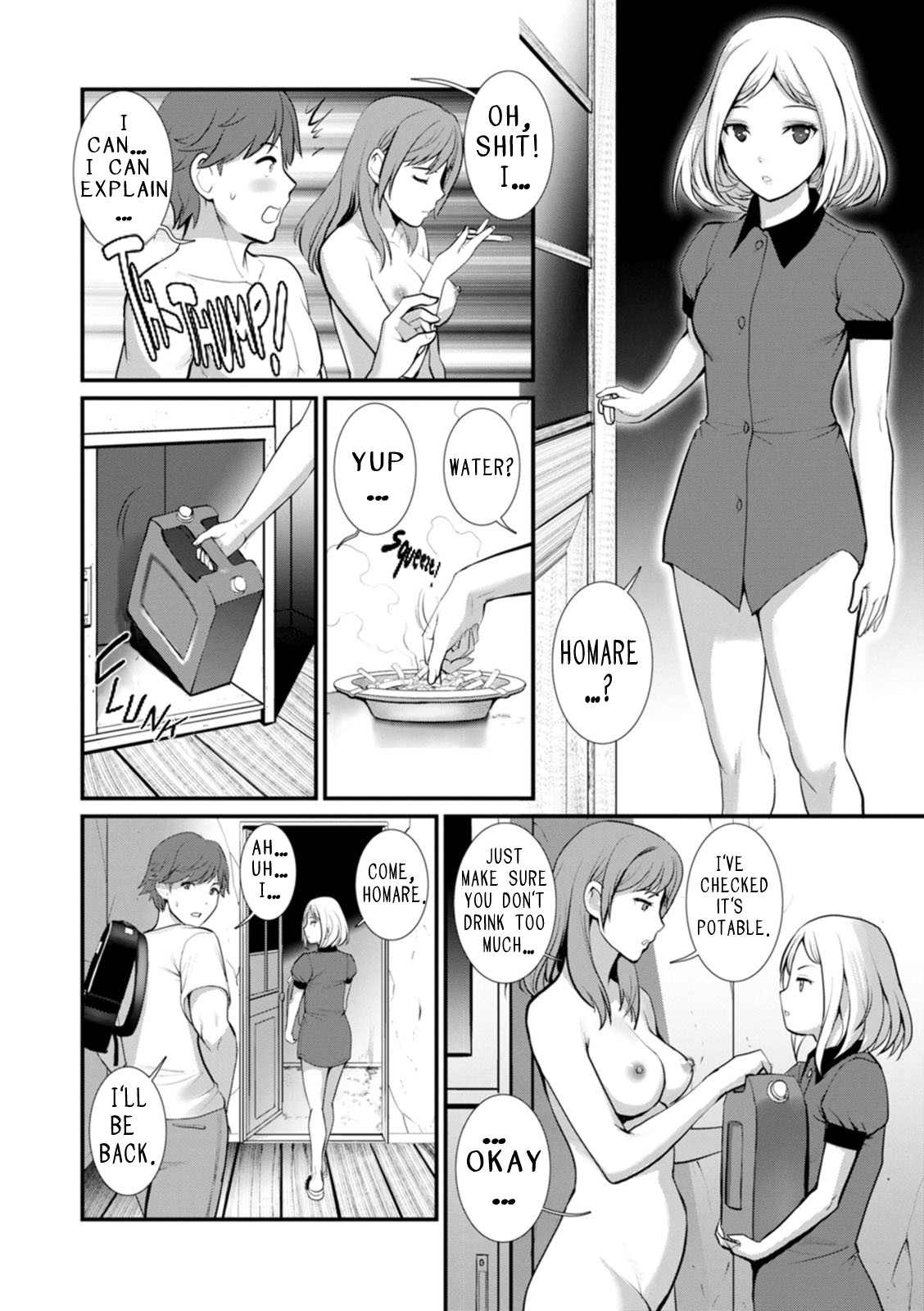 Honeymoon at 30 meters underground page 96