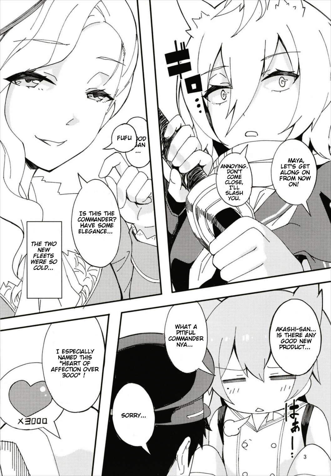 Hood and Maya's affection has risen too much. page 3