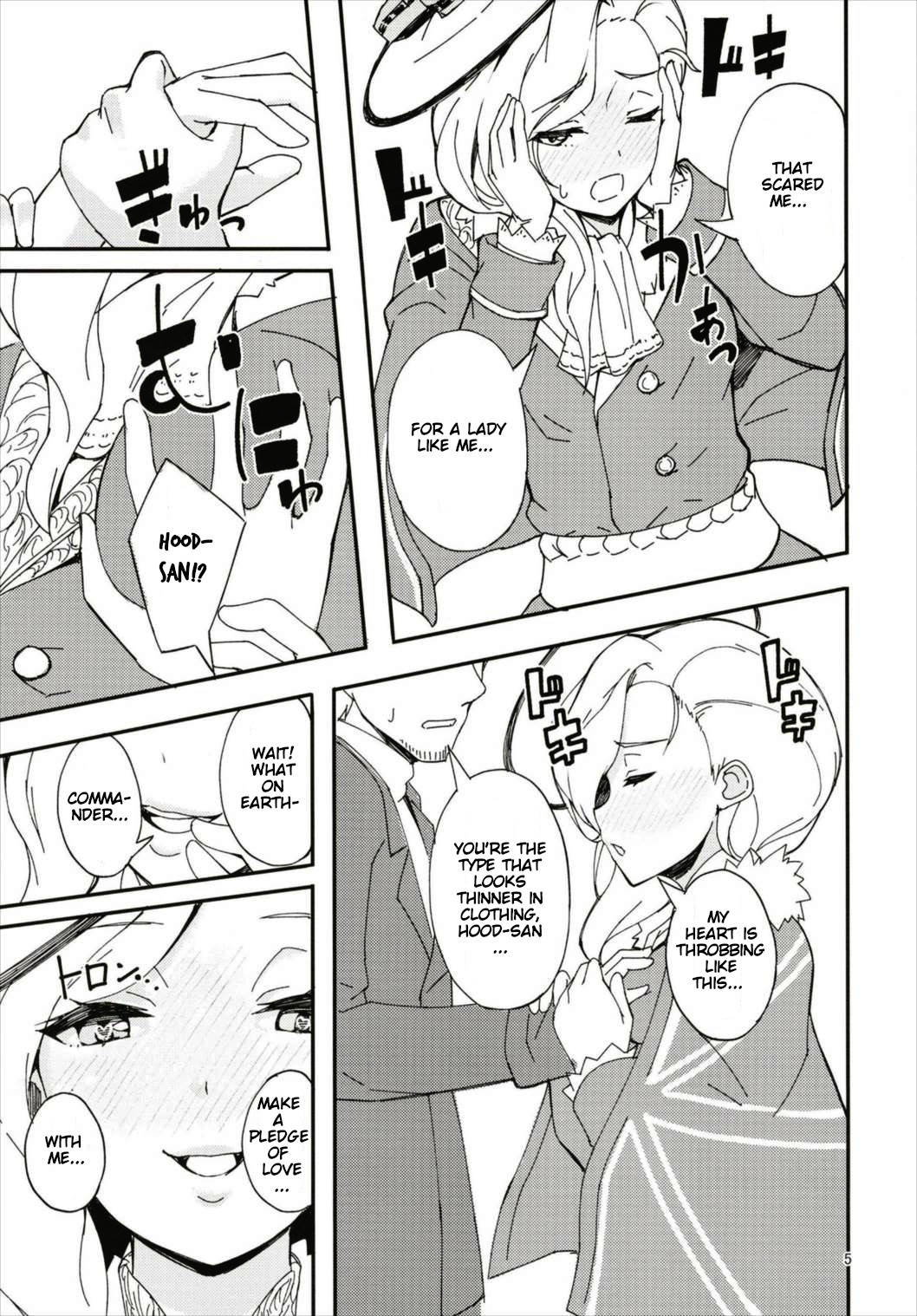 Hood and Maya's affection has risen too much. page 5