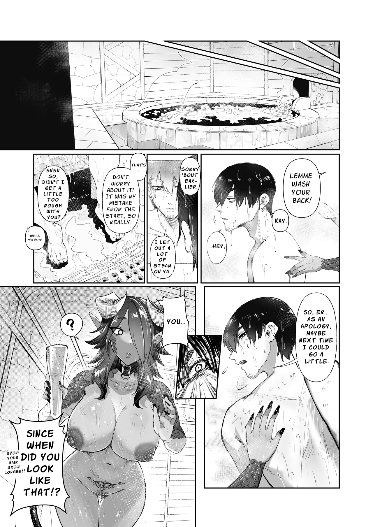 Hopeless Succubus! ~Sincere Service for the Customer with a Libido Potion Enhanced Demon Dick~ page 31