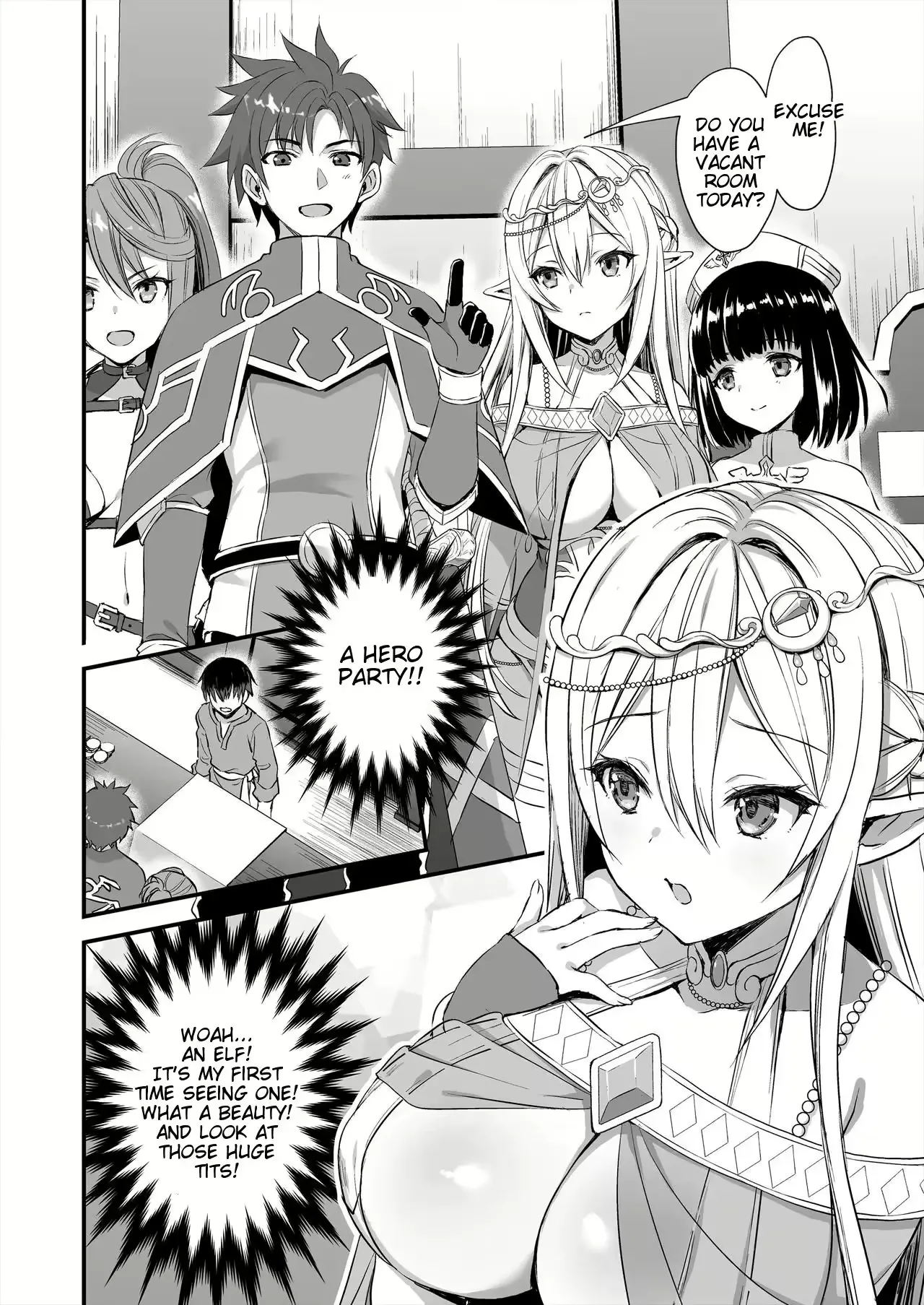 Horny Isekai Elf's Evil Eye page 3